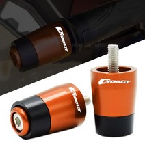 BMW 바이크 오토바이 액세서리 CNC 핸들 바 엔드 쇼크 캡 플매트 카펫 러그 C400GT C400X C650GT C400 C650, [02] 주황색, 02 주황색