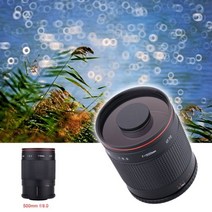 Lightdow-500mm F8.0 수동 망원 미러 렌즈 캐논 니콘 소니 펜탁스 후지필름 카메라용 T2 어댑터 링 포함, CHINA_L-마운트