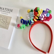 귀여운 스프링 생일 파티 머리띠 [어폼 축하 파티용 크리스마스 소품 놀이공원 롯데월드 에버랜드 특이한 인싸 파티용품]