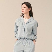 W9 [W] 모달블렌디드 오픈 카라셔켓 (2colors) TMBLC23A01