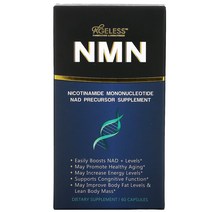 Ageless Foundation Laboratories NMN Nicotinamide Mononucleotide NAD Precursor Supplement 60 캡슐