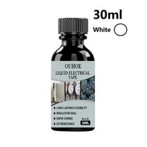 uv 접착제 LED 경화펜 목재 철재 경화제 30ml50ml 방수 보호 액체 절연 전기, 흰색 30ml