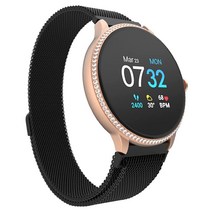 ITouch Sport SE 스마트워치 피트니스 트래커 체온 심박수 걸음 수 카운터 수면 모니터 IP68 방수 여성 및 남성용 최대 30일 배터리 터치 스크린 안드로이드 및 iOS