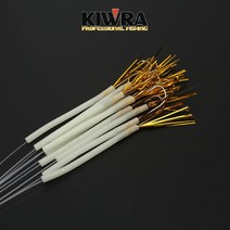 키우라 골드 갈치채비 금도금바늘 금색틴실 심해갈치 모노낚시, 키우라 골드 틴셀 갈치채비 3/0