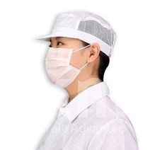 모자 제전모 C1 크린룸 후드 방진 케이엠 무진모, 화이트L