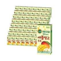 정식품 과일이꼭꼭씹히는애플망고두유 190mL 64팩