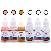 하나뷰티 반영구색소 나노 메디칼스킨 흉터 백반 튼살 커버업전용 15ml, 웜스킨1