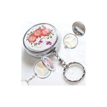 하마1몰/ 압화 약함 열쇠고리 수공예품 꽃 귀걸이 립스틱통