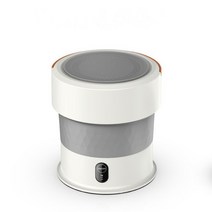 전기 휴대용 배럴 세탁기 속옷 양말 클리너 여행용 접이식, 01 White_02 EU