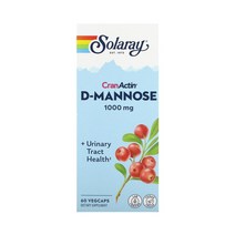 솔라레이 D 만노스 크랜베리 추출물 디마노스 60베지캡슐 크랜액틴 1000mg