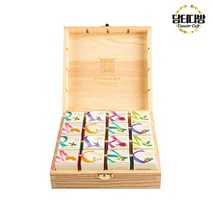 [도매처직배송] 쌍계명차 큐브우드 16p 선물세트 추석 명절 설 기념일, 도매처직배송 1, 도매처직배송 본상품선택