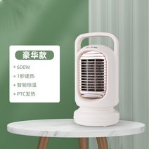 가정용 온풍기 거실용 화장실 벽걸이 사무실 미니 캠핑 팬히터 원룸 사무실용 발 열풍기 174, 오로라 화이트 럭셔리