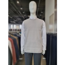 [20S/S] TNGT / 그레이 솔리드 베이직핏 절개라인 니트 베스트 / TGSW0A111G2(152274 )