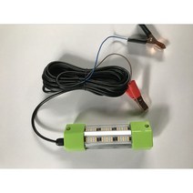 비바비보 수중 집어등 집어등 밤낚시 전자케미 집어램프, 12.12V150W 옐로우(10m라인)