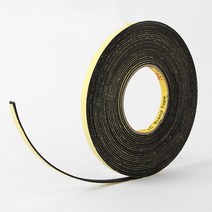 창틀 문틈사이 방음 패킹용 1cm 테이프 배선흡음