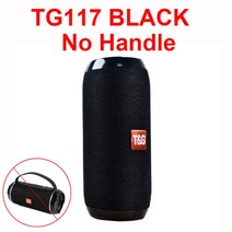 TG116C 무선 강력한 블루투스 스피커 박스 야외 스피커 서브우퍼 뮤직 센터 붐박스, 협력사, TG117 블랙