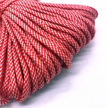 DIY 공예용품 장식품 폼폼 리본 5야드 4mm 멀티 컬러 파라 코드 550 낙하산 등산 끈 로프 밀 사양 유형 III, 20 20