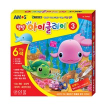 아모스 탱탱 아이클레이 3번 30g 6색 아모스 탱탱 아이클레이 3번 30g