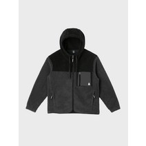 볼컴 유틸리티 후리스 후드 자켓(다크차콜) VA203JP003