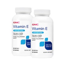 GNC 비타민 E 400IU 180캡슐 x2, 2개