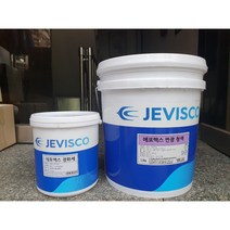 제비스코 페인트 수용성 에폭시 에포맥스 반광 청색 실내용 친환경 페인트 냄새 no 15평 세트