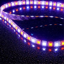 진열장 차량도어 12V 2색 LED바 LED줄조명 바LED 5개, 흰띠PCB (기본연결 발송)