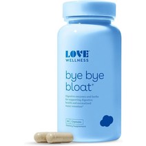 프로바이오틱스 Love Wellness 안녕 팽창 소화 효소 보충제 여성을 위한 복부팽만 완화 수분 보유량 감소 가스 및 전반적인 건강에 도움 호로파 민들레 함유, [03] 안녕 블로트