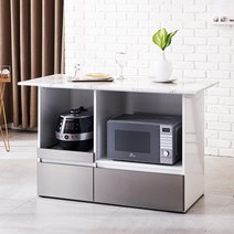 [햇살맑은집] 루이 대리석 바테이블 렌지대홈바 1500x600 아일랜드식탁 수납, 상세 설명 참조