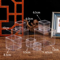 아크릴 장식장 피규어 케이스 진열장 레고 호환 커버 플라스틱 와 투명 상자 미니 선물 광장 포장 식품 캔디 정리 수납 정리함 수납함 홈, [07] 150mm   3000ml