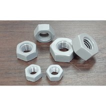플라스틱너트 수지너트 PVC 육각너트 M4 외 사이즈선택, PVC 육각너트 M20