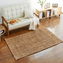 모던하우스 내추럴 황마 스퀘어 러그 95X160 CB6121003