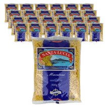 산타루치아 마카로니 macaroni 파스타 홈쿡 대용량 업소용 식당 식자재 면 500g, 25개