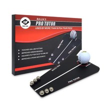 천둥골프 골프퍼팅연습기 프로튜터 숏퍼팅 연습도구, 블랙