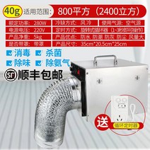 오존소독기 농장 기 오존기 업그레이드형, 업그레이드 방습 방진 40g(800제곱미터 이내)