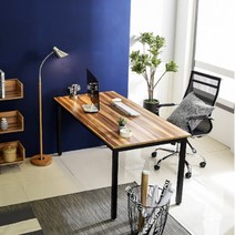 1200 우드책상 원룸 회사테이블 사무실 콜센터 거실, 프레임블랙+상판 유리 블랙