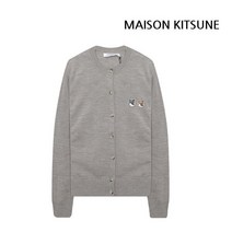 메종키츠네 여성 더블폭스 패치 가디건 GW00544