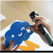 열선커터기 절단기 커터기 U자형 스티로폼 폼보드, 리튬 배터리-F형 커팅