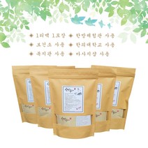 휴족나라 한방족욕제 쑥 생강 족욕제 입욕제, 30팩