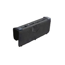 자전거트롤리 토픽트레일러 트럭 뒷문 패드 후면 고정 보호 꼬리 쿠션 뒷문 커버 보호, 검은색