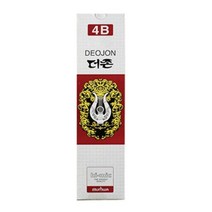 문화 더존 연필, 4B, 8개