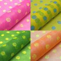 제일 투칼라도트 부직포포장지, 노랑, 1개