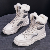 하이탑 리얼피셔 부츠 여성 부티 기모 덧신 스니커즈 캐주얼 부티+상품증정