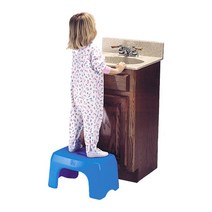 STEP2 디딤대 2단 튼튼한 발판 욕실 유아 보라색, 보라