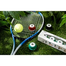 케이테크 테니스(스쿼시) 튜브 그립, 그린 5개입 1박스, 1개