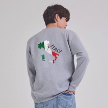키밍 italy 이탈리아 지도 맨투맨 후드티 그래픽
