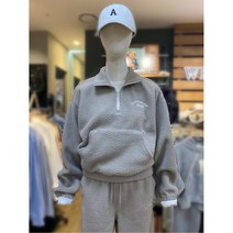 [W몰 후아유] WHMAC4T32FLTBE 덤블 레터 반집업 맨투맨