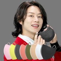 이비에 마스크 김희철마스크 KF94 새부리형 컬러 대형 중형소형 초소형 마스크 식약청승인 국산 마스크 필터 이비에 마스크 10매입, 진핑크