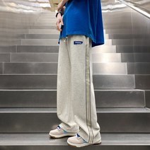 주니어트레이닝바지 K397P50 통제함 68 봄 여름 남자바지 캐주얼바지 와이드 루즈핏 얇은 운동 4994038994