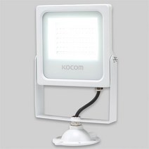 [천삼백케이] [천지몰] 코콤텍 LED 사각투광기 화이트 30W 주광색 LFD-30MA11, 단품