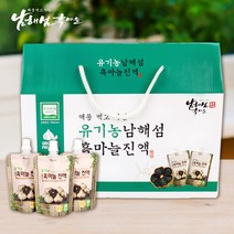 유기농 남해섬 흑마늘 진액 30팩(1팩당80ml), 1개, 80ml